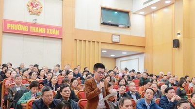Thanh Xuan Ward receives recommendations, thoughts and aspirations of the people