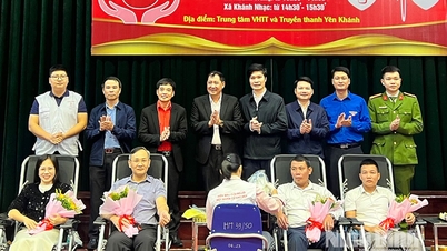 Festival du don de sang volontaire dans la commune de Yen Khanh