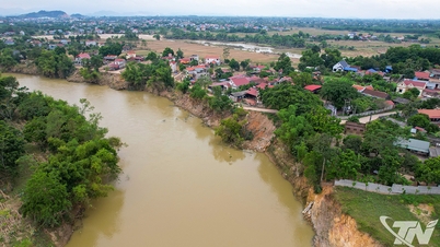 Sạt lở bờ sông Cầu: Người dân Đồng Áng mong được xây kè