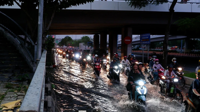 De nombreuses écoles de Hô Chi Minh-Ville ont autorisé les élèves à partir plus tôt pour éviter la tempête n° 13 et les grandes marées.