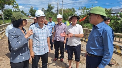 Gia Lai repariert dringend die eingestürzte Kliec-Brücke