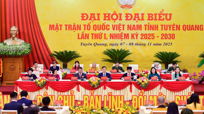 ថ្ងៃធ្វើការដំបូងនៃមហាសន្និបាតលើកទី ១ នៃរណសិរ្សមាតុភូមិវៀតណាមខេត្ត Tuyen Quang អាណត្តិ ២០២៥-២០៣០
