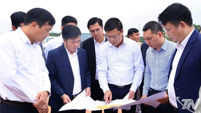 Lãnh đạo tỉnh kiểm tra tiến độ các dự án thể thao và hạ tầng trọng điểm