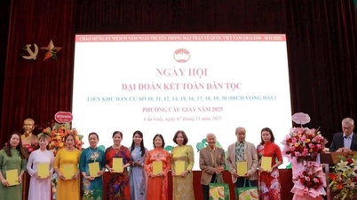 A Cau Giay Ward a nagy szolidaritás szellemét terjeszti