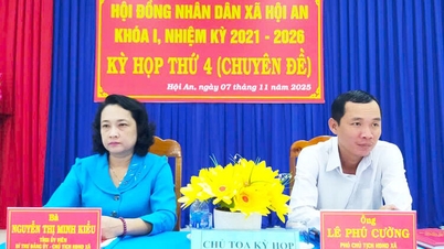 Hoi An Komünü Halk Konseyi dördüncü oturumunu gerçekleştirdi