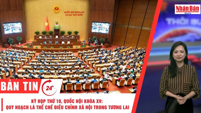[Video] Thời sự 24h ngày 7/11/2025: Kỳ họp thứ 10, Quốc hội khóa XV: Quy hoạch là thể chế điều chỉnh xã hội trong tương lai