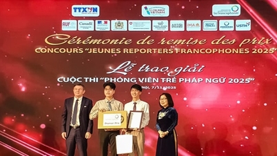 ស្នាដៃឆ្នើមចំនួន ១៤ ត្រូវបានប្រគល់ពានរង្វាន់ "អ្នករាយការណ៍វ័យក្មេងបារាំង"