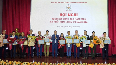 Thể thao Công an nhân dân khẳng định vị thế, hướng tới mục tiêu mới năm 2026