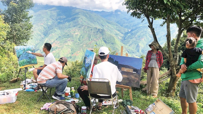 Painting mountains, nurturing love