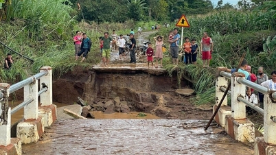 ឃុំ​អៀ​គៀត​៖ ស្ពាន​សហគមន៍​មួយ​បាន​បាក់​ ភូមិ​ H'Mong ដាច់​ដោយ​ឡែក​ជា​បណ្ដោះ​អាសន្ន