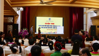 Le premier concours « Personnes âgées heureuses en famille » de la province de Lao Cai a été passionnant