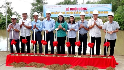 ​ໂຄງການ​ກໍ່ສ້າງ​ຂົວ ​ເຄັນ​ໂມ​ຍ - ນ້ຳ​ວິງ​ເຕ ​ເຊື່ອມ​ຕໍ່​ຕາ​ແສງ ​ໂອ​ລາມ ​ແລະ ​ເມືອງ​ວິ້ງ​ຢາ ​ເລີ່​ມດຳ​ເນີນ​ການ​ກໍ່ສ້າງ