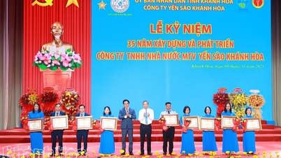 ក្រុមហ៊ុន Khanh Hoa Salaganes Nest ប្រារព្ធខួបលើកទី 35 នៃការបង្កើតរបស់ខ្លួន។