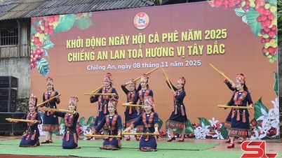Vui ngày hội cà phê phường Chiềng An năm 2025