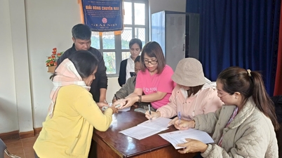 কে আন হ্রদের ঘটনার কারণে স্থানান্তরিত ৭০টি পরিবারের জন্য তা নাং অর্থ সহায়তা প্রদান করছে