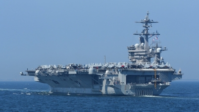 Des navires de guerre américains opèrent en mer de l'Est