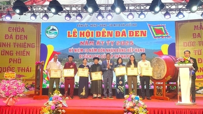 Opening ceremony of Da Den Temple, Suoi Hai commune in 2025