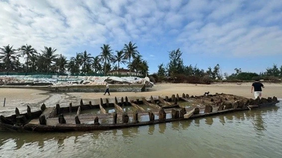 Древний корабль в Хойане обнаружен после шторма номер 13