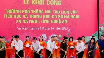 Construction of 72 inter-level boarding schools started simultaneously in border communes