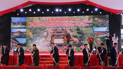 Khởi công trường liên cấp ở xã biên giới Lóng Sập, Sơn La