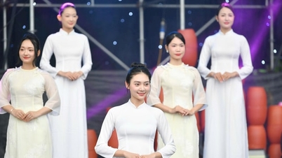 Χορός Ao Dai - τιμώντας την ομορφιά των γυναικών στην πρωτεύουσα