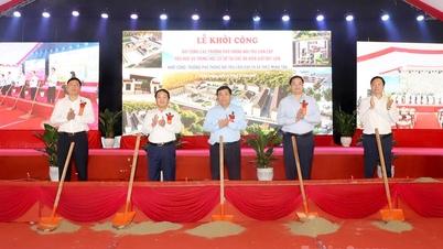 Tuyen Quang, 5 sınır okulunun inşaatına başladı