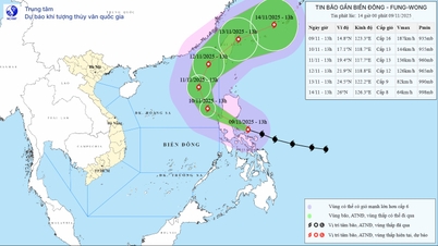 Tajfun Fung-wong sílí a míří k Severovýchodnímu moři.