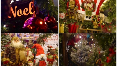 Młodzi ludzie chętnie się ubierają, aby zameldować się i cieszyć atmosferą wczesnego Bożego Narodzenia