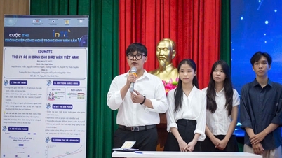 다낭 학생들이 스마트 교육을 위한 AI 솔루션을 개발합니다.