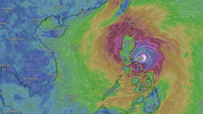 Super typhoon Phoenix is ​​about to enter the East Sea