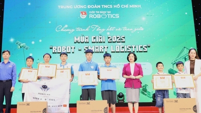 Trao giải cuộc thi sáng tạo robotics toàn quốc 2025