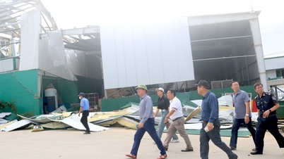 Fokus på å støtte bedrifter i å gjenopprette produksjon og virksomhet etter stormen