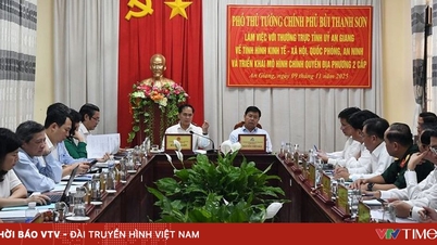 Místopředseda vlády Bui Thanh Son: An Giang musí soustředit veškeré své úsilí na dosažení svého cíle růstu.