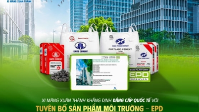 Xi Măng Xuân Thành dẫn đầu kỷ nguyên 'xanh' với chứng nhận kép SGBP và EPD