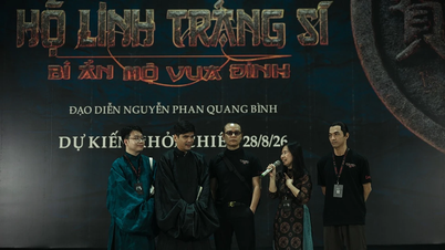 फिल्म "बहादुर योद्धा का संरक्षक - राजा दीन्ह के मकबरे का रहस्य" का आधिकारिक तौर पर फिल्मांकन शुरू हो गया है