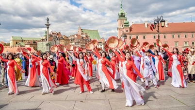 Den vietnamesiske kvinneforeningen i Polen bidro med kommentarer til utkastet til dokumenter fra den 14. nasjonale partikongressen.