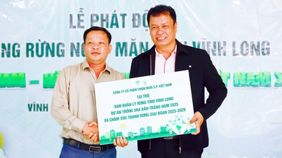 CP Vietnam 5 hektarlık yeni mangrov ormanı dikti