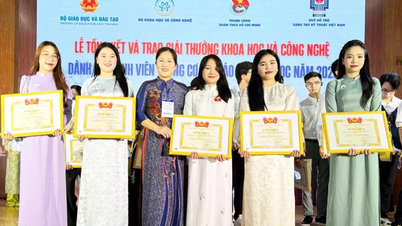 Le sujet présenté par une étudiante de l'ethnie Ruc a remporté le deuxième prix du concours national de sciences.