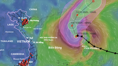 Latest news on storm No. 14 Fung-Wong: Level 13, moving slowly