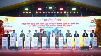 ໂຄງການ​ເຮືອນ​ຢູ່​ອີກ​ແຫ່ງ​ໜຶ່ງ​ຂອງ​ກຳລັງ​ປ້ອງ​ກັນ​ຄວາມ​ສະຫງົບ​ກໍ່​ເລີ່​ມດຳ​ເນີນ​ຢູ່​ຮ່າ​ໂນ້ຍ.