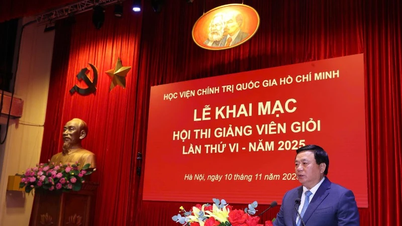 Học viện Chính trị quốc gia Hồ Chí Minh khai mạc Hội thi giảng viên giỏi cấp Học viện lần thứ VI