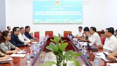 ក្រុមហ៊ុន Espace Business Hue Joint Stock Company ស្នើឱ្យវិនិយោគលើមជ្ឈមណ្ឌលពាណិជ្ជកម្ម និងផ្សារទំនើបនៅ Khanh Hoa