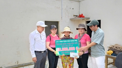 Hoàng Long Vina sẻ chia yêu thương cùng đồng bào vùng bão