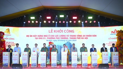 Khởi công Dự án nhà ở cho lực lượng vũ trang Công an nhân dân tại Hà Nội