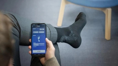 ស្រោមជើងឆ្លាតវៃជួយអ្នកជំងឺទឹកនោមផ្អែមឱ្យមានអារម្មណ៍ជើងឡើងវិញ