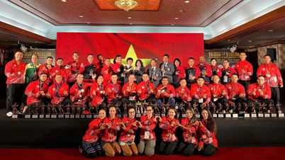 ກິລາກາຍຍະກຳ ຫວຽດນາມ ມຸ່ງໄປເຖິງອັນດັບໜຶ່ງຂອງໂລກ