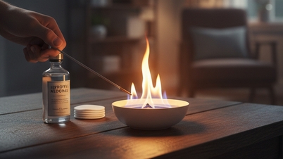 ការរលាកធ្ងន់ធ្ងរពីការពិសោធន៍ដោយខ្លួនឯងជាមួយនឹងការដុតជាតិអាល់កុលនៅផ្ទះ