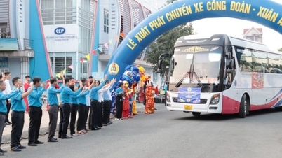 រដូវផ្ការីក - រីករាយ Tet៖ សហជីពវៀតណាមអមដំណើរកម្មករ