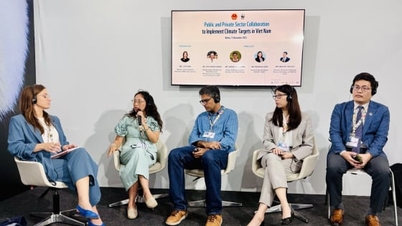Việt Nam thúc đẩy hợp tác công-tư trong thực hiện các cam kết khí hậu