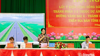 Konsulterar nästan 700 hushåll som berörs av Ring Road 4-projektet - Ho Chi Minh-staden